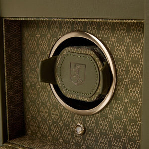 WOLF Watch Winder 1000 - 2000 Earth Single Watch Winder Olive 190341