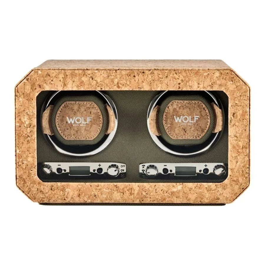 WOLF Watch Winder 1000 - 2000 WOLF Cortica Double Watch Winder 668461