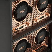 WOLF Watch Winder 1000-5000 WOLF Axis 4 Piece Watch Winder | Copper