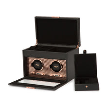 WOLF Watch Winder 1000-5000 WOLF Axis Double Watch Winder with Storage | Copper