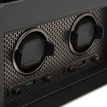 WOLF Watch Winder 1000-5000 WOLF Axis Double Watch Winder with Storage | Powder Coat