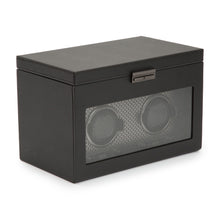 WOLF Watch Winder 1000-5000 WOLF Axis Double Watch Winder with Storage | Powder Coat