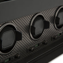 WOLF Watch Winder 1000-5000 WOLF Axis Triple Watch Winder with Storage | Powder Coat
