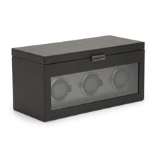 WOLF Watch Winder 1000-5000 WOLF Axis Triple Watch Winder with Storage | Powder Coat
