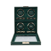 WOLF Watch Winder 1000-5000 WOLF British Racing 4 Piece Winder | Green