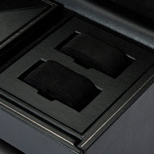 WOLF Watch Winder 1000-5000 WOLF British Racing Triple Watch Winder with Storage | Black