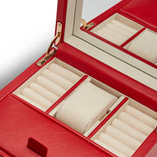 WOLF Watch Winder 1000-5000 WOLF Palermo Single Watch Winder with Storage | Red