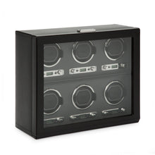 WOLF Watch Winder 1000-5000 WOLF Viceroy 6 Piece Watch Winder | Black