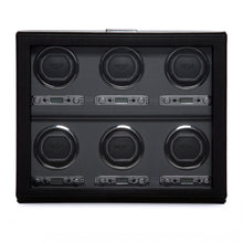 WOLF Watch Winder 1000-5000 WOLF Viceroy 6 Piece Watch Winder | Black