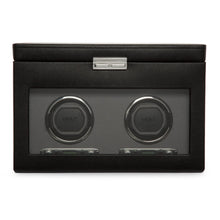 WOLF Watch Winder 1000-5000 WOLF Viceroy Double Watch Winder with Storage | Black