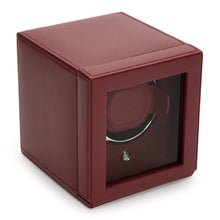 WOLF Watch Winder 200-500 WOLF Cub Single Watch Winder with Cover | Bordeaux