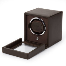 WOLF Watch Winder 200-500 WOLF Cub Single Watch Winder with Cover | Brown