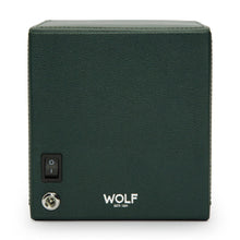 WOLF Watch Winder 200-500 WOLF Cub Single Watch Winder with Cover | Green