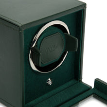 WOLF Watch Winder 200-500 WOLF Cub Single Watch Winder with Cover | Green