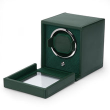 WOLF Watch Winder 200-500 WOLF Cub Single Watch Winder with Cover | Green