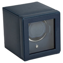 WOLF Watch Winder 200-500 WOLF Cub Single Watch Winder with Cover | Navy