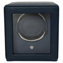 WOLF Watch Winder 200-500 WOLF Cub Single Watch Winder with Cover | Navy