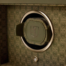 WOLF Watch Winder 2000-3000 Wolf Earth Double Watch Winder Olive