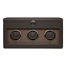 WOLF Watch Winder 2000-3000 WOLF Earth Triple Watch Winder Coffee