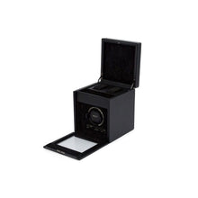 WOLF Watch Winder 500-1000 Wolf British Racing Single Watch Winder Black with Storage