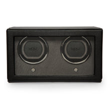 WOLF Watch Winder 500-1000 WOLF Cub Double Watch Winder with Cover | Black