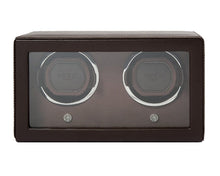 WOLF Watch Winder 500-1000 WOLF Cub Double Watch Winder with Cover | Brown