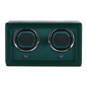 WOLF Watch Winder 750-1000 WOLF Double Cub with Cover Green 461241