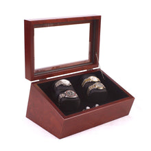 American Chest -The General, Four Watch Winder in Solid Cherry Wood - Watch Winder Pros