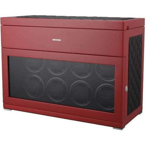 Benson Black Series Limited Edition 8.16 Eight Watch Winder w/ Touch Screen, LED Lighting and Storage - Watch Winder Pros