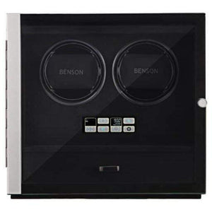 Benson Smart-Tech II Watch winder 2.18.B Dual Watch Winder - Watch Winder Pros