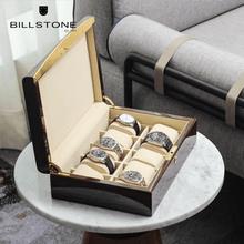 Billstone Watch Box 500 - 1000 Solstice 10 Watch Box – Ebony