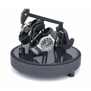 Kunstwinder Carbon Fiber Double Watch Winder - Watch Winder Pros