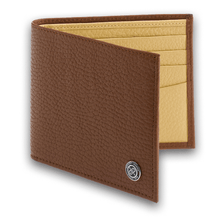 Rapport Leather Billfold Wallet - Tan - Watch Winder Pros