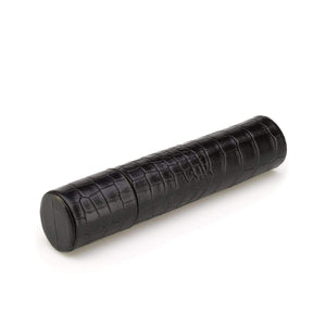 Rapport Brompton Cigar Travel Tube for 1 Cigar - Black Leather - Watch Winder Pros