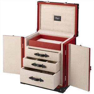 Rapport London Deluxe Jewelry Trunk - Multiple Colors - Watch Winder Pros