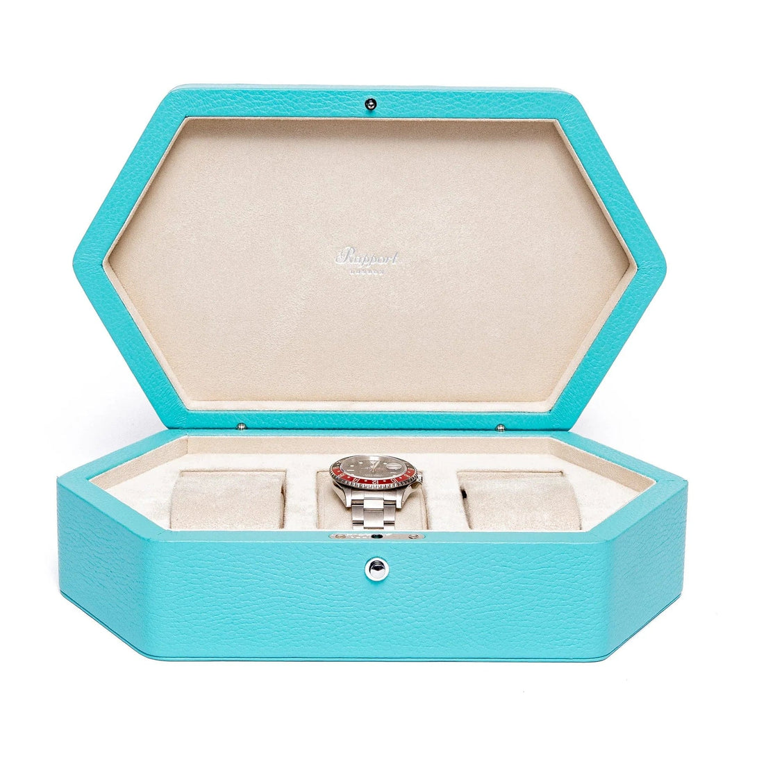 Rapport London Watch Box 250-500 PORTOBELLO WATCH BOX - Blue