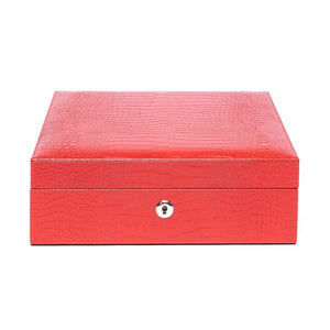 Rapport London Watch Box 500 - 1000 BROMPTON 8 WATCH BOX - Red