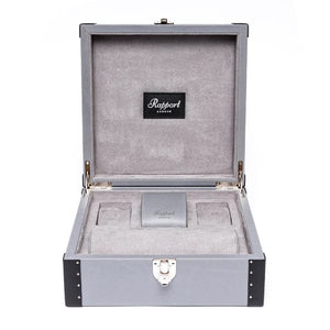 Rapport London Watch Box 500 - 1000 KENSINGTON SIX WATCH BOX -  Grey