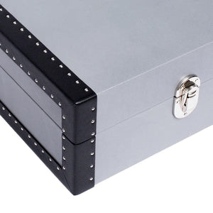 Rapport London Watch Box 500 - 1000 KENSINGTON SIX WATCH BOX -  Grey
