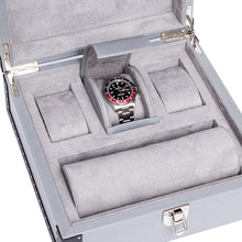 Rapport London Watch Box 500 - 1000 KENSINGTON SIX WATCH BOX -  Grey
