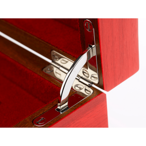 Rapport Heritage 4 Watch Case - Red - Watch Winder Pros