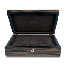 Rapport Portman 10 Watch Collector Case - Macassar Wood - Watch Winder Pros