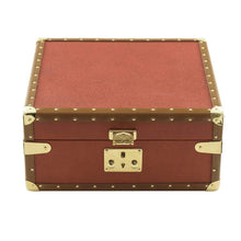 Rapport Berkeley 4 Watch Case - Classic Red - Watch Winder Pros