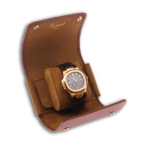 Rapport Berkeley Single Watch Roll - Brown - Watch Winder Pros