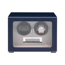 Rapport London Watch Winder 1000 - 2000 QUANTUM DUO WATCH WINDER - Navy