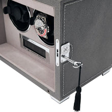 Rapport London Watch Winder 1000 - 2000 QUANTUM DUO WATCH WINDER - Silver