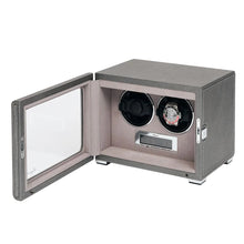 Rapport London Watch Winder 1000 - 2000 QUANTUM DUO WATCH WINDER - Silver