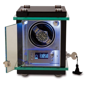 Rapport Commander LED Single Watch Winder - Watch Winder Pros