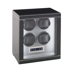 Rapport Formula Carbon Quad Watch Winder - Watch Winder Pros