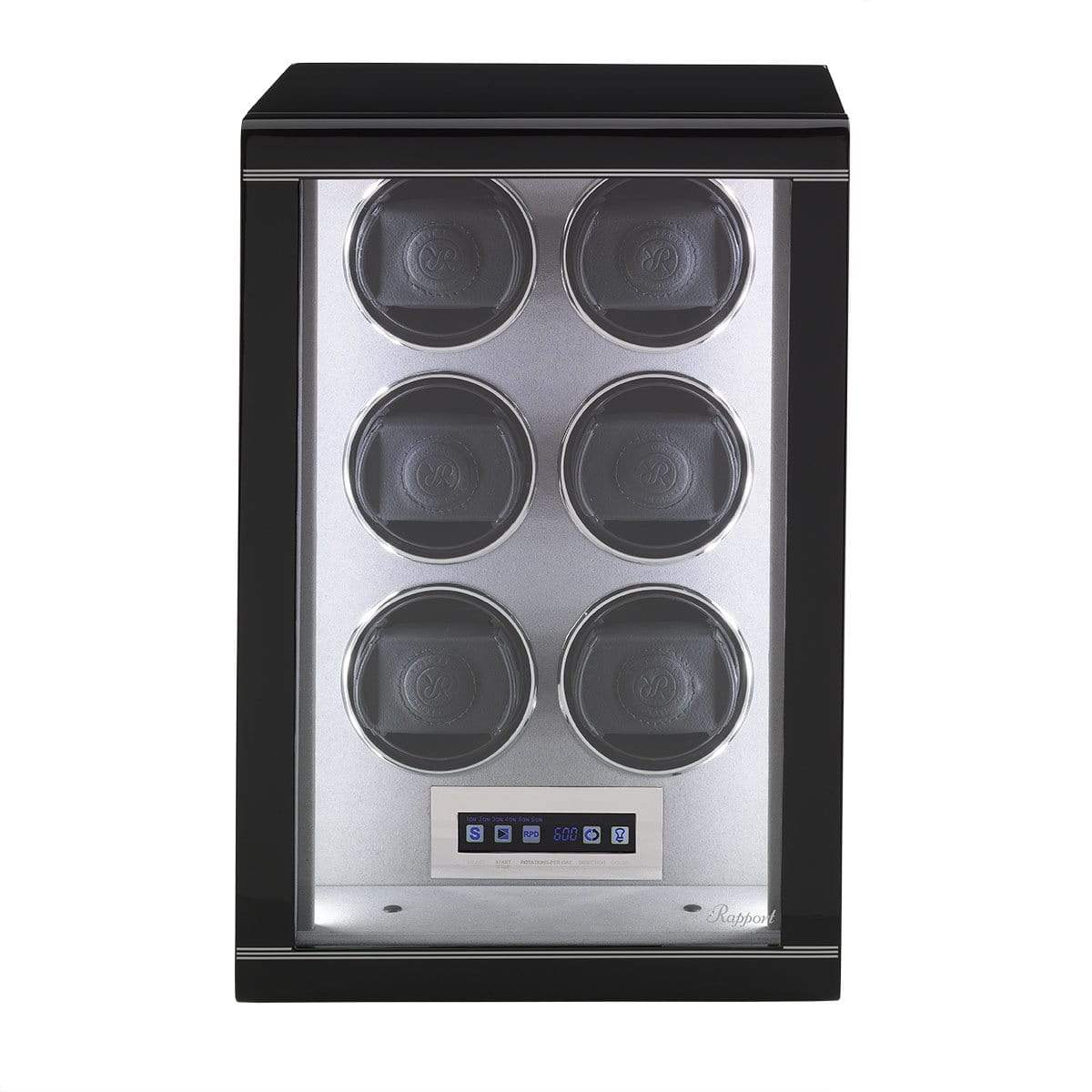 Rapport Formula Ebony Six Watch Winder - Watch Winder Pros